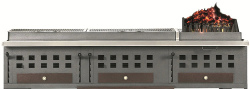 CHARCOAL GRILL PEVA B TOP 160/200